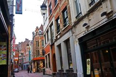 Calles del centro de Bruselas