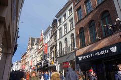 Calles del centro histórico de Gante