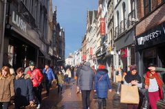 Calles del centro histórico de Gante