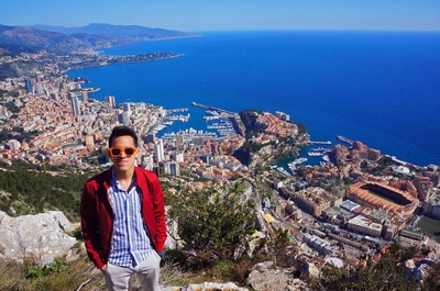 Vista de Mónaco desde lo alto