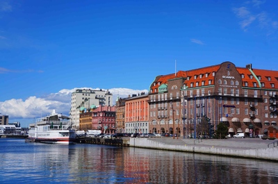 Puerto occidental de Malmö, Suecia