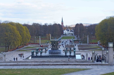 Parque Vigeland en Oslo