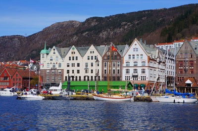 Malecón de Bergen, Noruega