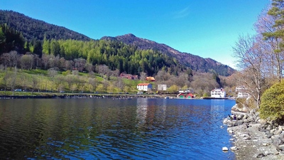 Residencia de Gamlehaugen en Bergen. Noruega
