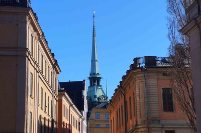 Barrio de Gamla Stan en Estocolmo