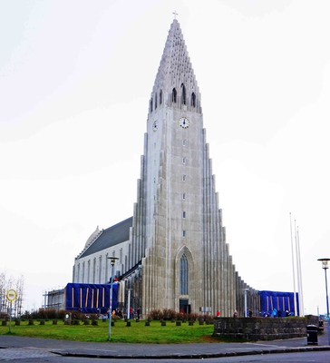 Iglesia Hallgrímskirkja en Reikiavik
