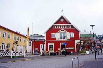 Calles de Miðborg, en el centro de Reikiavik