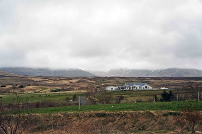 Carretera en el Círculo Dorado de Islandia