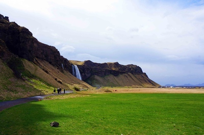Cascada de Seljalandfoss, Islandia
