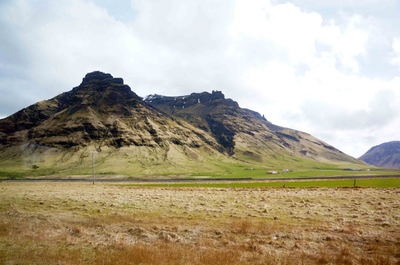 Paisajes de la ruta 1 en Islandia
