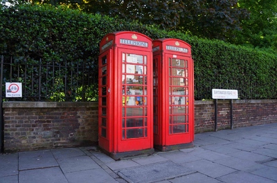 Cabinas telefónicas de Londres