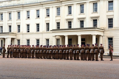 Guardias del Palacio de Buckingham