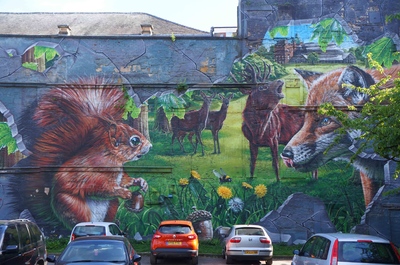 Murales de Glasgow, Escocia